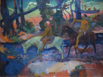 フォードの逃走 ポスト印象派 原始主義 ポール・ゴーギャン Oil Paintings